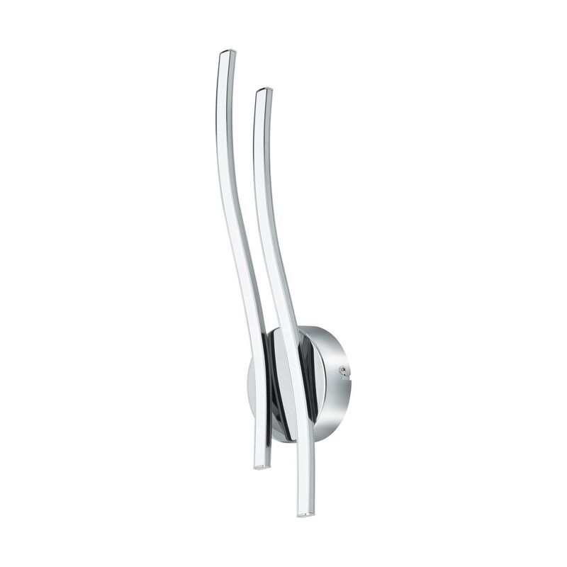 Chromen moderne wandlamp, Yorian, aluminium, 5w 3000K (warm wit) LED