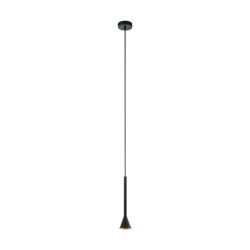 Zwarte hanglamp staal, Marielle Zwarte hanglamp staal, Marielle