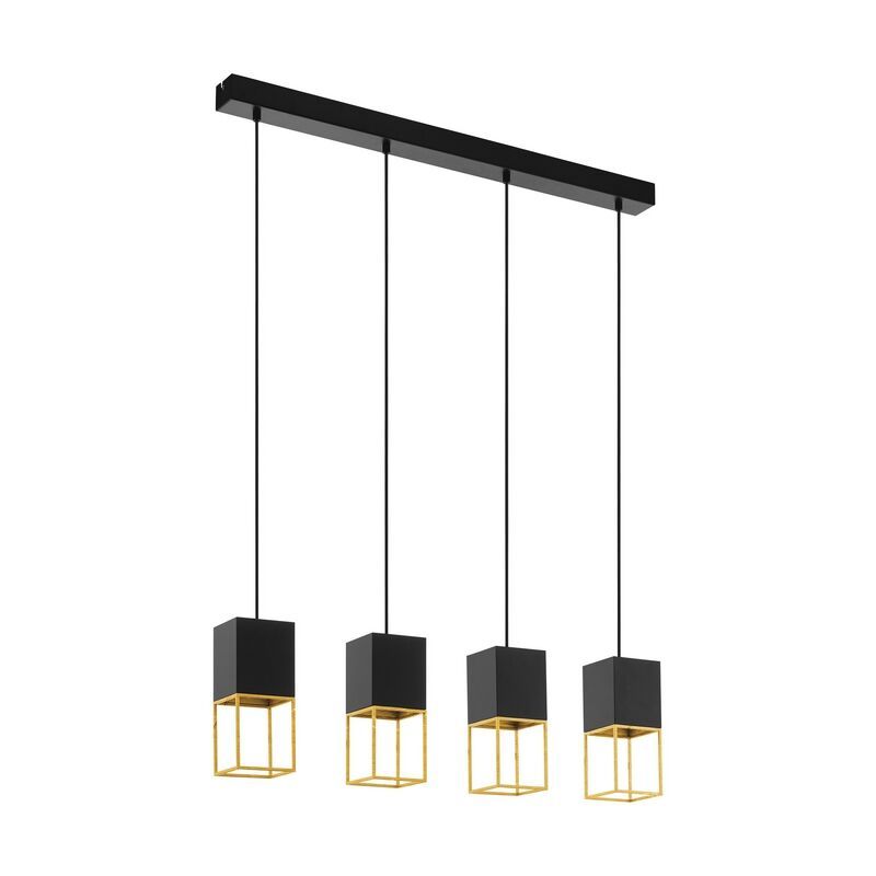 Gouden moderne hanglamp staal, Jovanny