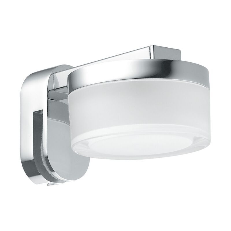 Chromen moderne spiegelverlichting staal, Busra, 4W, 3000K LED, IP44