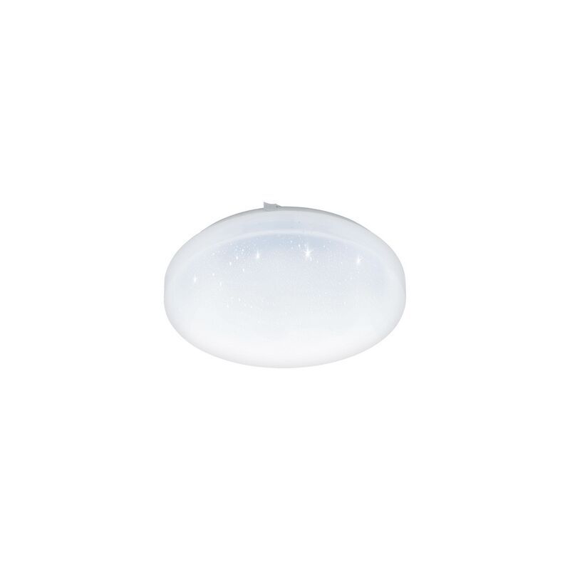 Witte plafonniere Eloise, staal, 11w 3000K (warm wit) LED