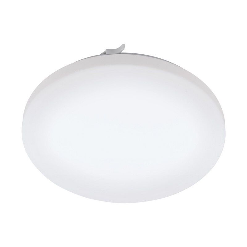 Witte plafondlamp kunststof, Eloise, 14,6W, 3000K LED, IP44