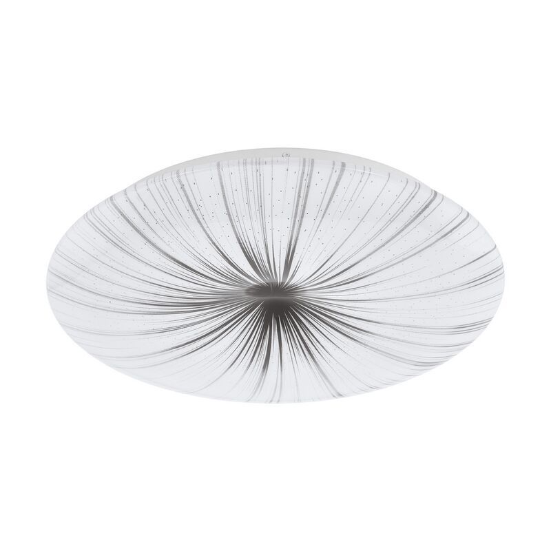 Witte plafonniere Josta, staal, 24w 3000K (warm wit) LED