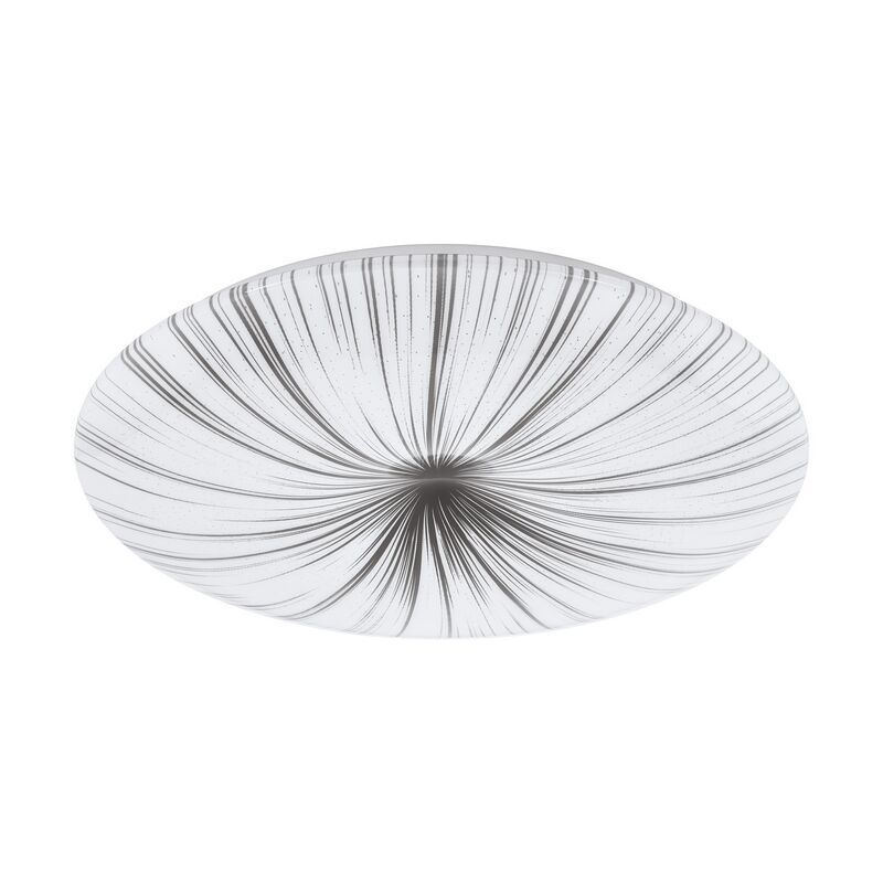 Witte plafonniere Josta, staal, 33w 3000K (warm wit) LED