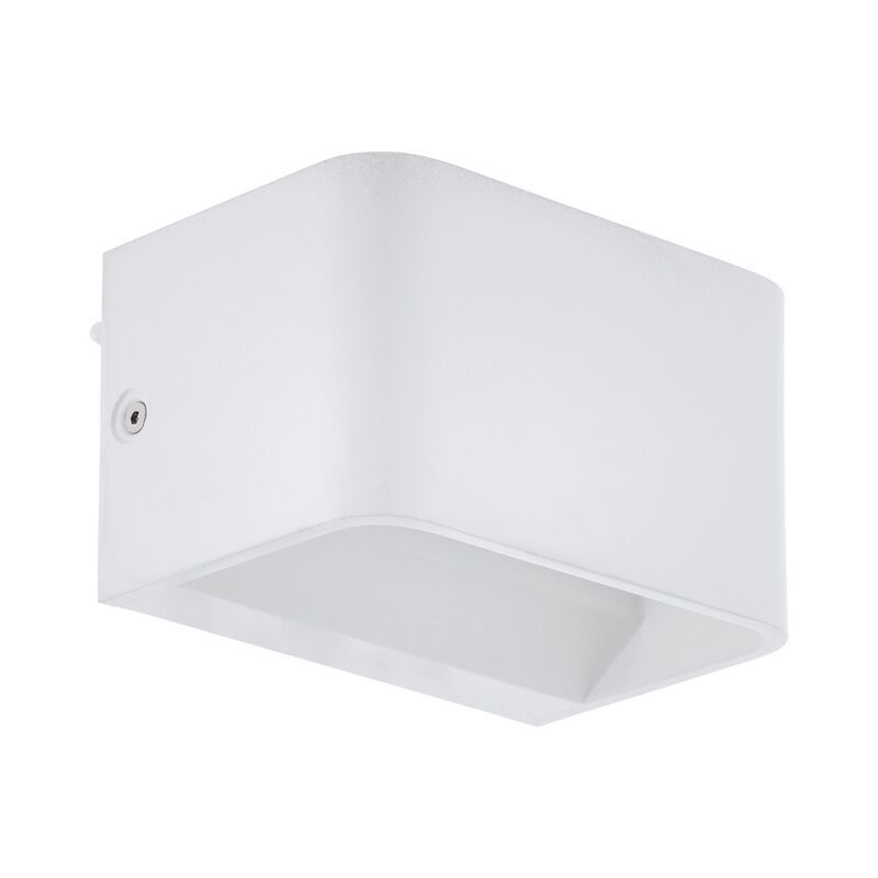 Witte wandlamp Tjalle, aluminium, 6w 3000K (warm wit) LED