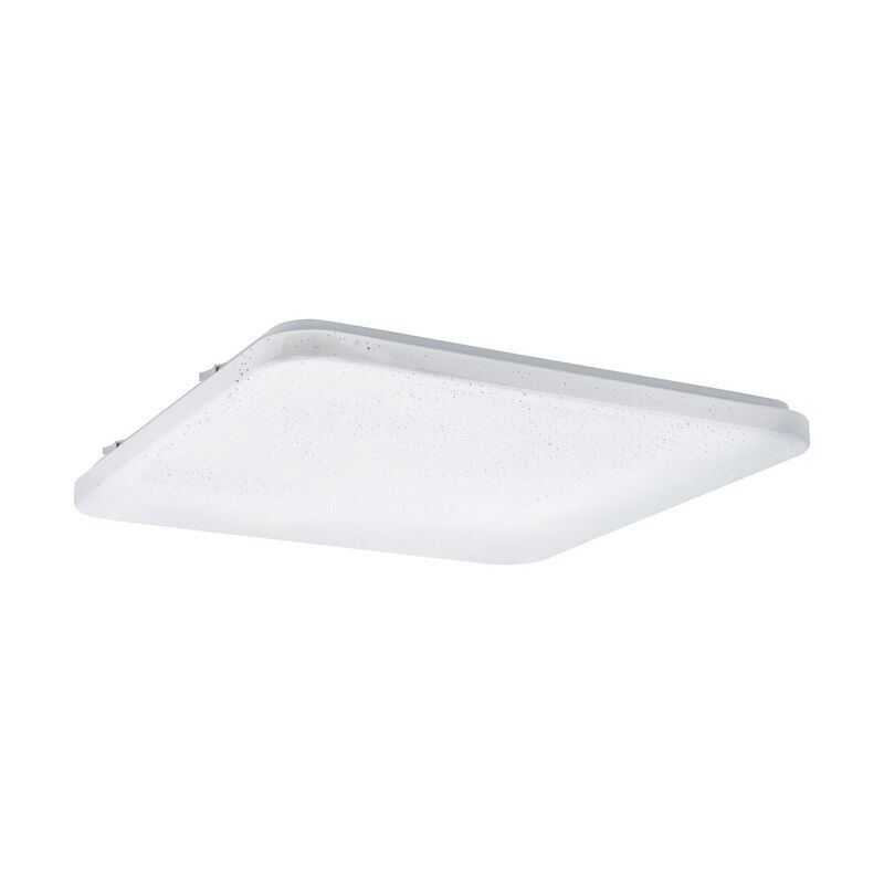 Witte plafonniere Eloise, staal, 50w 3000K (warm wit) LED