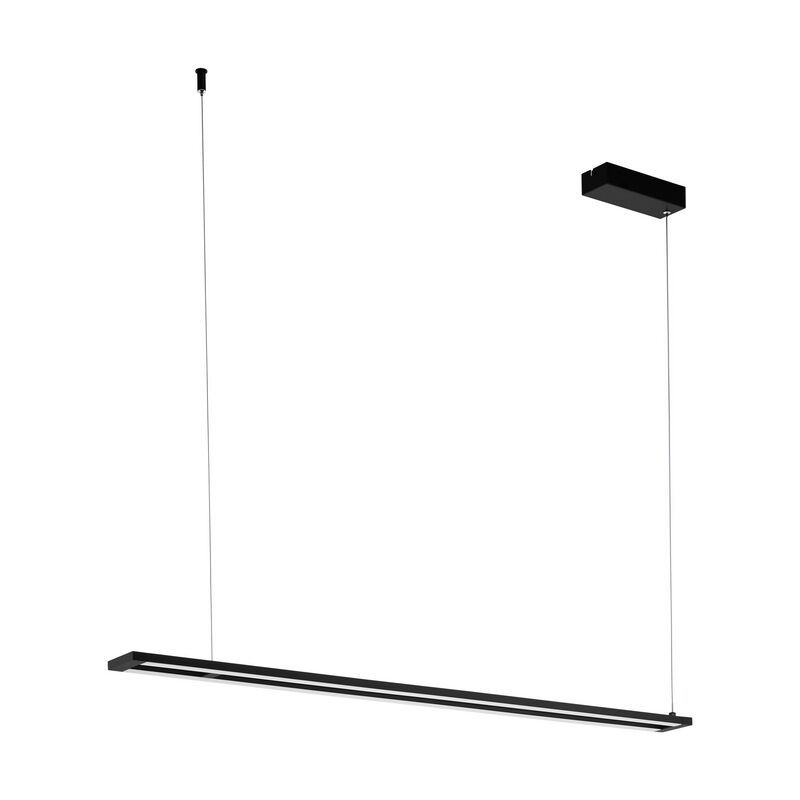 Zwarte moderne hanglamp aluminium, Guilliano, 27W, 3000K LED Zwarte moderne hanglamp aluminium, Guilliano, 27W, 3000K LED