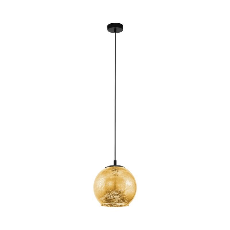 Gouden design hanglamp glas, Gaston Gouden design hanglamp glas, Gaston