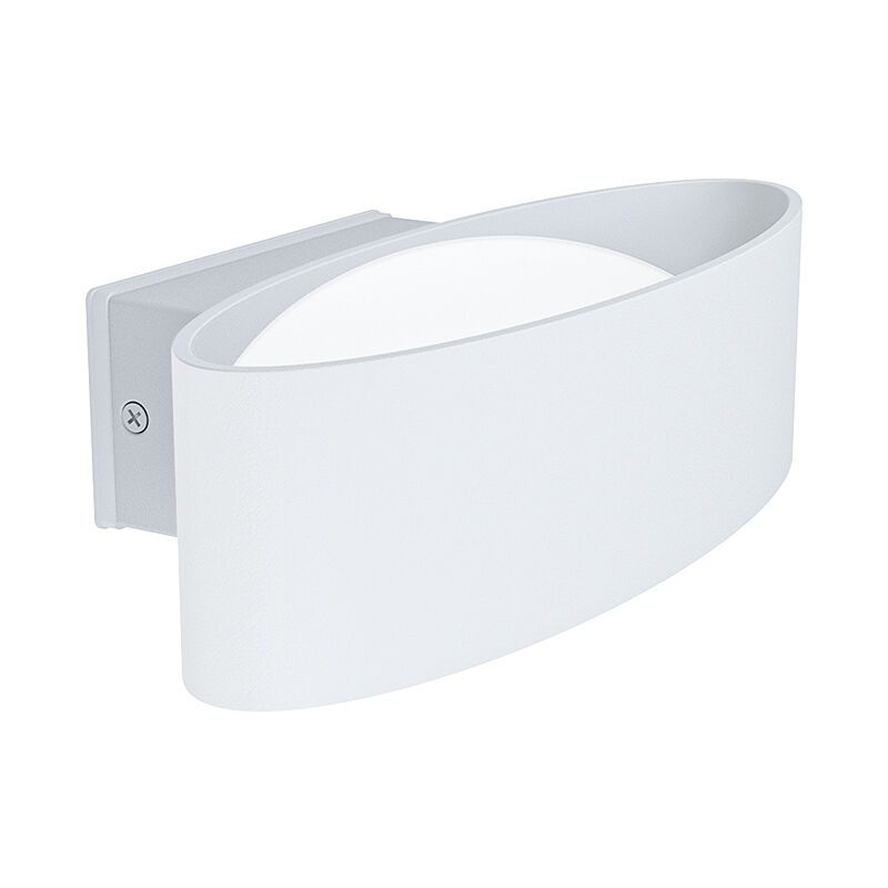 Witte moderne buitenlamp, Kawita, aluminium, 10w 3000K (warm wit) LED