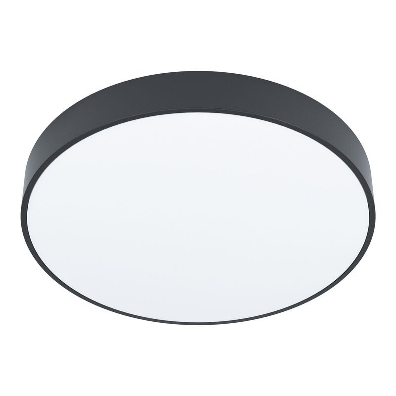 Zwarte opbouwspot Zippora, staal, met verstelbare lichtkleur Zwarte opbouwspot Zippora, staal, met verstelbare lichtkleur