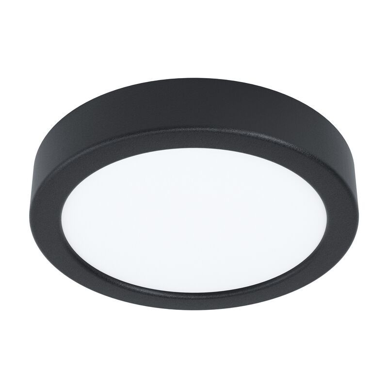 Zwarte plafondlamp Pascale, staal, 10w 4000K (wit) LED