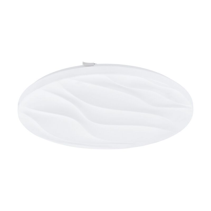 Witte plafonniere Aniel, staal, 22w 3000K (warm wit) LED