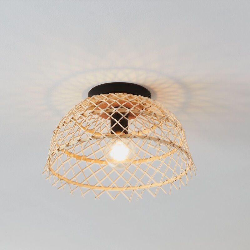 Rotan plafonnière bruin, Alida Rotan plafonnière bruin, Alida