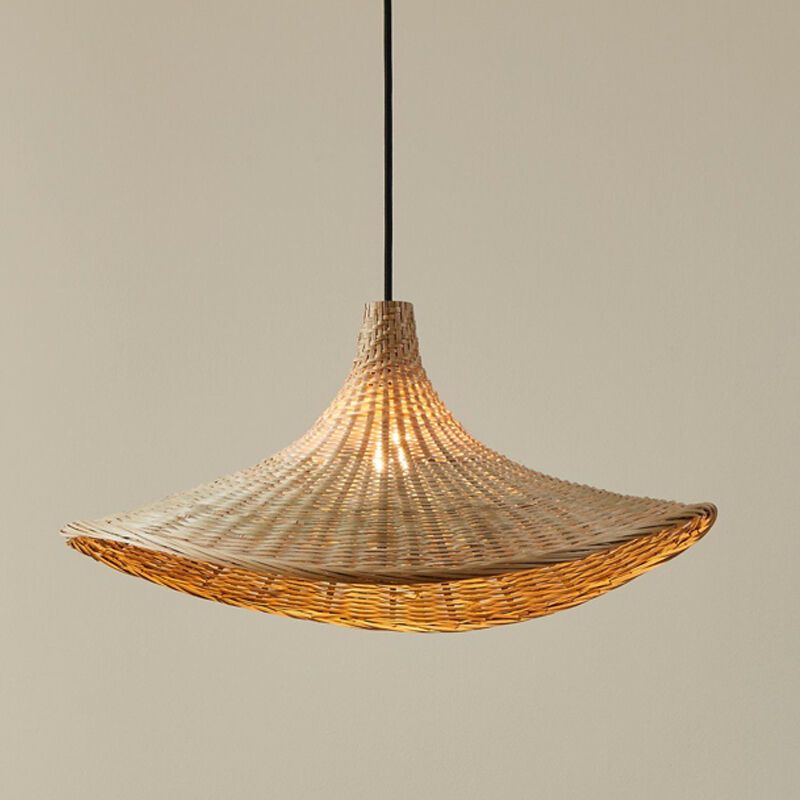 Rotan hanglamp bruin, Jettie