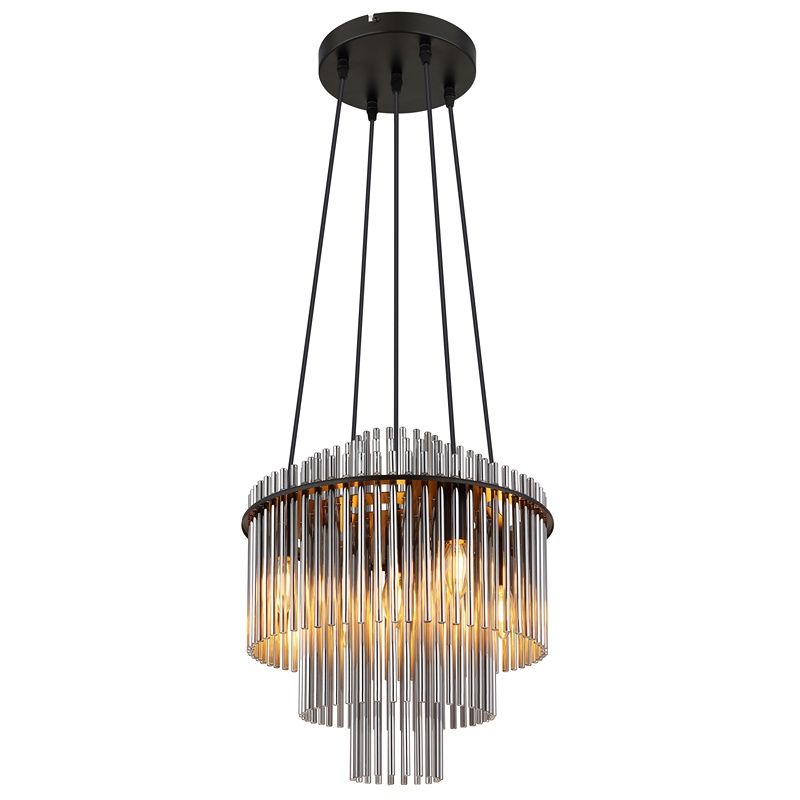 Design hanglamp rookglas, Genelva Design hanglamp rookglas, Genelva
