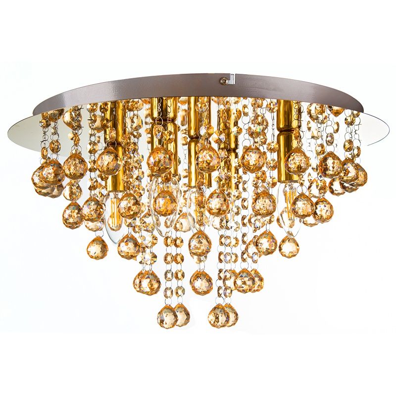 Gouden design plafondlamp metaal, Luus Gouden design plafondlamp metaal, Luus