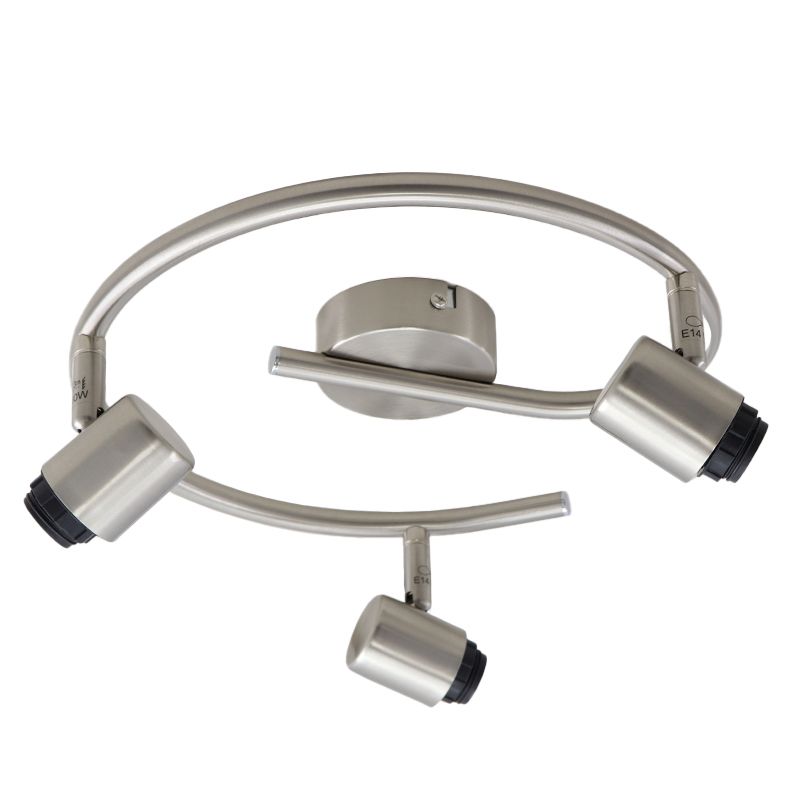 Aluminium plafondfitting zilver, Rika Aluminium plafondfitting zilver, Rika