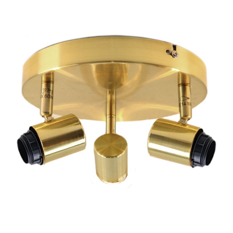 Aluminium plafondfitting goud, Rika