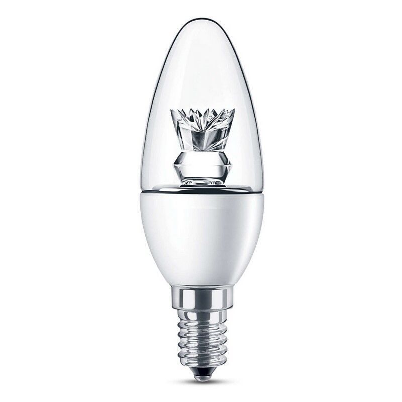 Rona E14 LED lamp, Transparant, 2700k, 4,9w