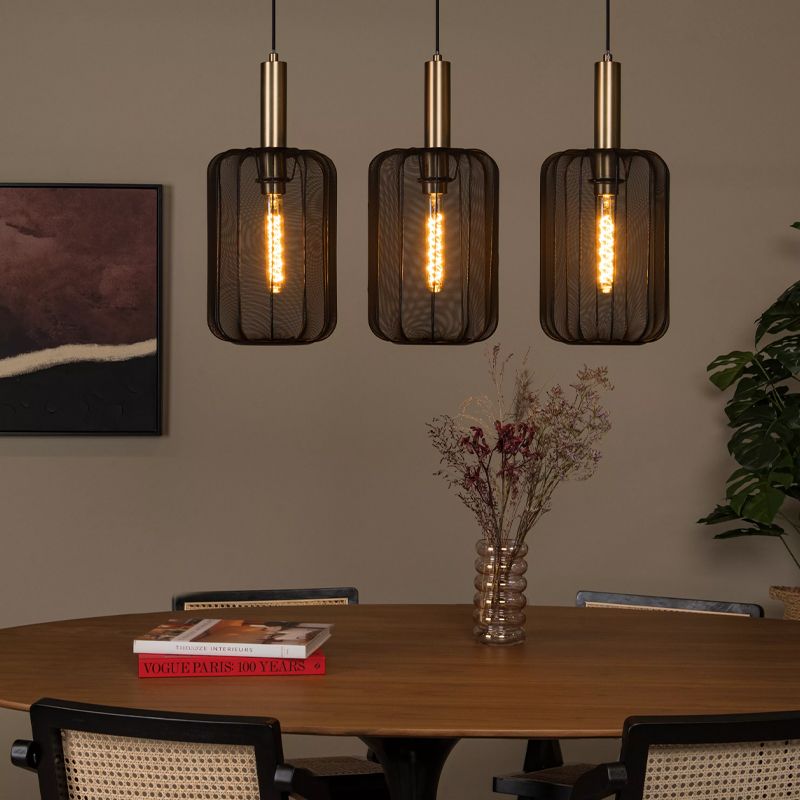 Zwarte hanglamp modern, Corina Zwarte hanglamp modern, Corina