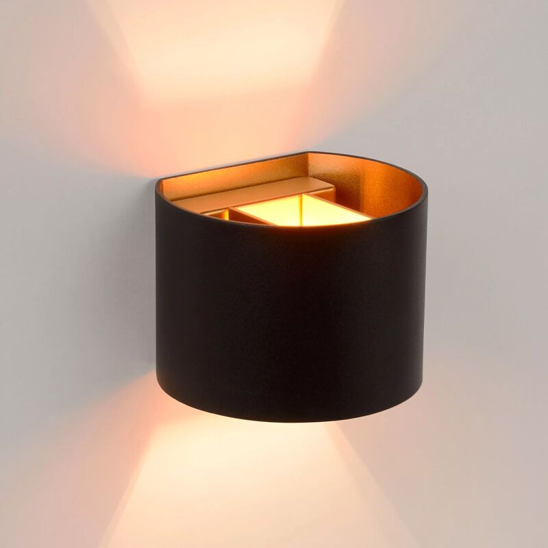 Moderne wandlamp Xio, Zwart Moderne wandlamp Xio, Zwart