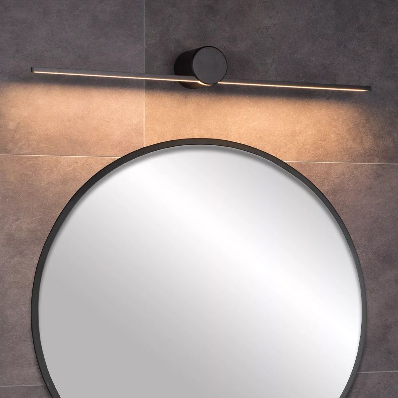 Zwarte wandlamp Mizar, aluminium, 6w warm wit LED Zwarte wandlamp Mizar, aluminium, 6w warm wit LED