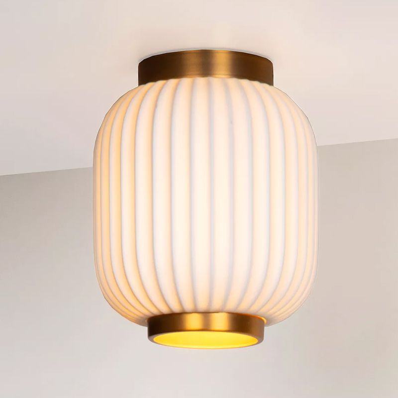 Witte plafonniere Gosse, keramiek