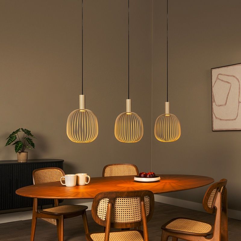 Taupe hanglamp modern, Esterel