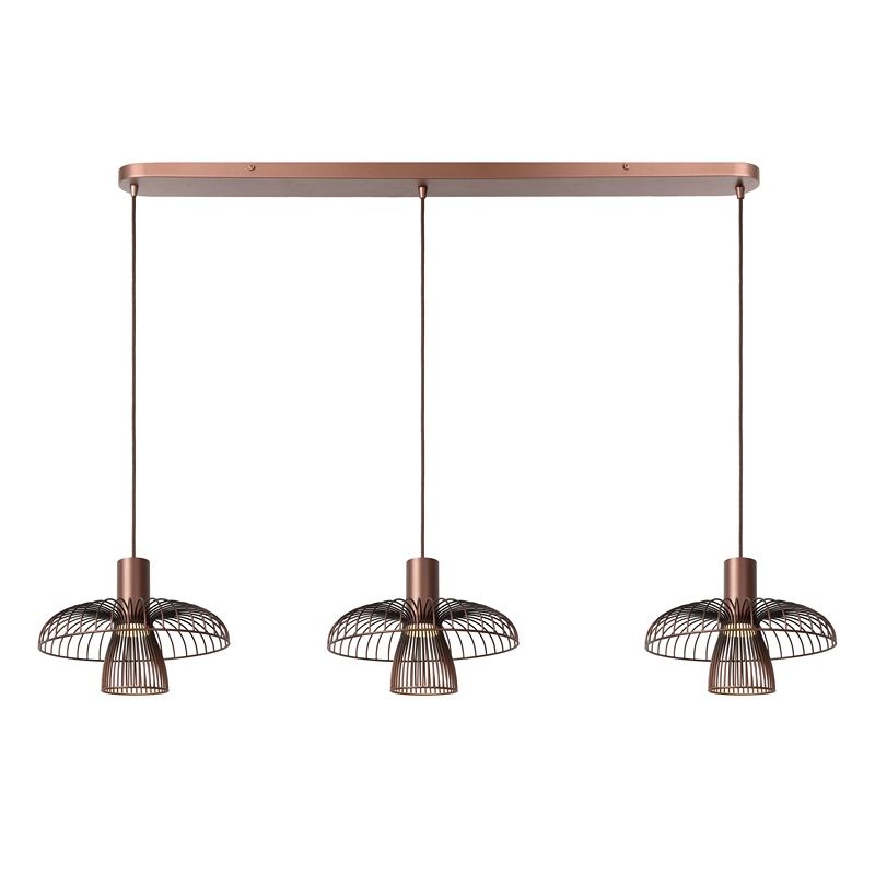 Bronzen hanglamp modern, Nigella Bronzen hanglamp modern, Nigella