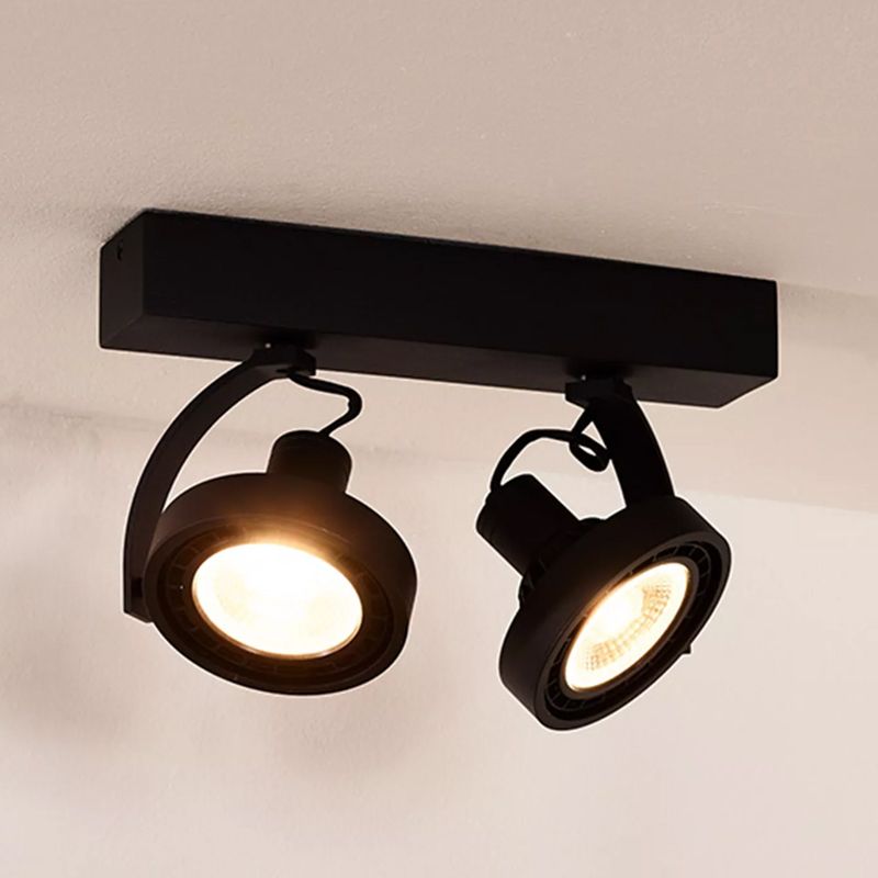 Moderne plafondlamp Dorian, Zwart