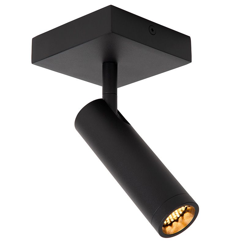 Zwarte plafondspot modern, Grado Zwarte plafondspot modern, Grado