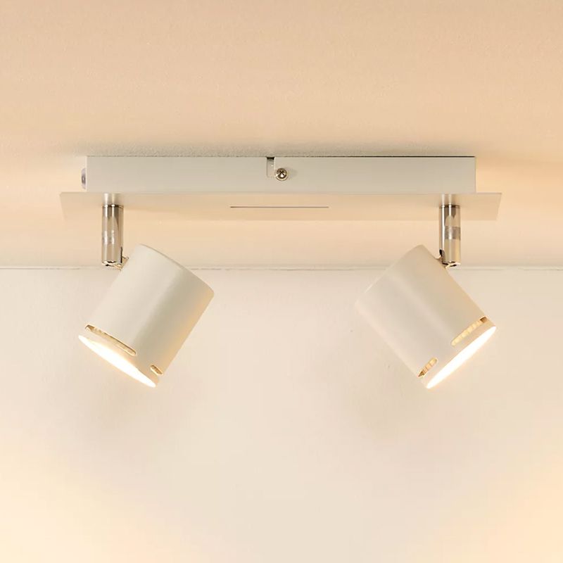 Witte Rilou plafondlamp modern - Twee spotjes