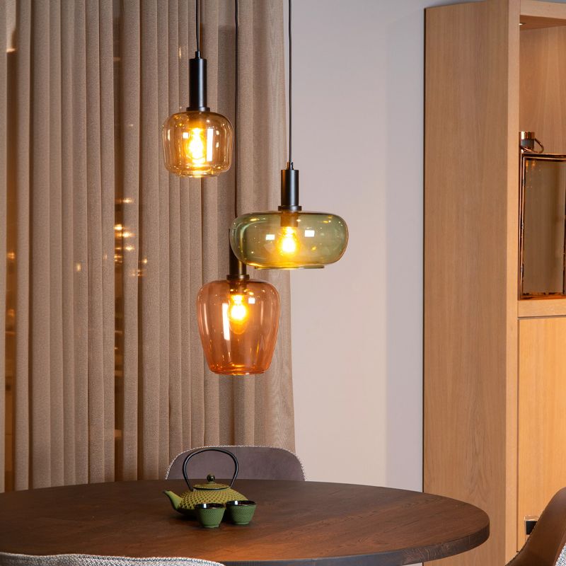 Veelkleurige hanglamp retro, Ilona