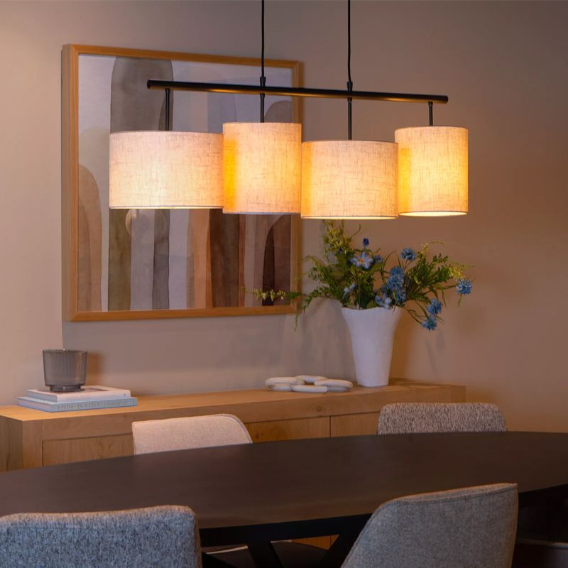 Beige hanglamp landelijk, Maya Beige hanglamp landelijk, Maya