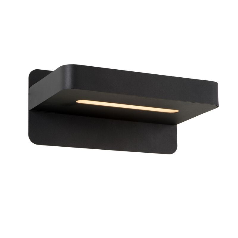 Zwarte wandlamp Atkin, metaal, met schakelaar Zwarte wandlamp Atkin, metaal, met schakelaar