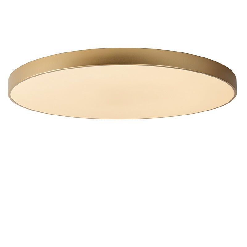 Gouden plafonnière modern, Unar, 80W, 2700K LED, 3-staps dimbaar Gouden plafonnière modern, Unar, 80W, 2700K LED, 3-staps dimbaar