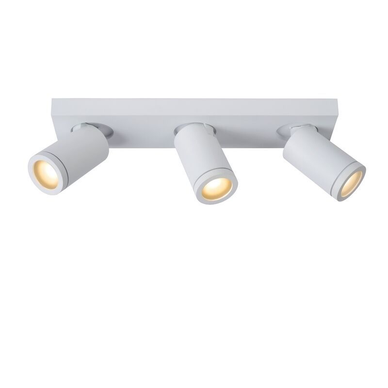 Witte plafondspot Taylor, aluminium, IP44 Witte plafondspot Taylor, aluminium, IP44