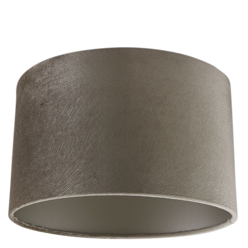 30 cm velours taupe lampenkap, Rody 30 cm velours taupe lampenkap, Rody
