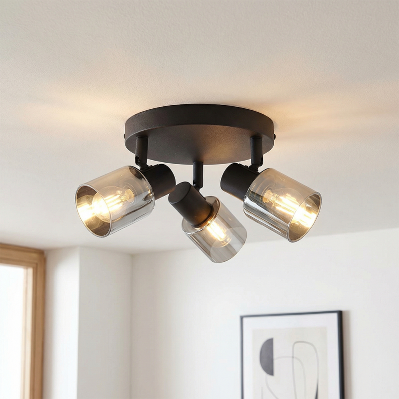 Moderne plafondspot grijs, Aimy Moderne plafondspot grijs, Aimy