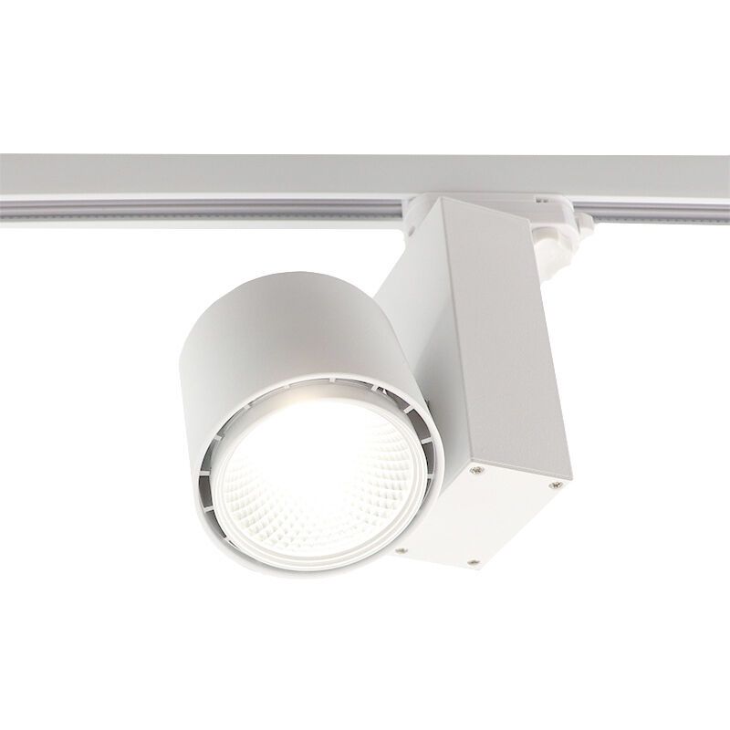 Witte Bisolux Master B Railspot, Philips driver, 4000k,30w, 60graden
