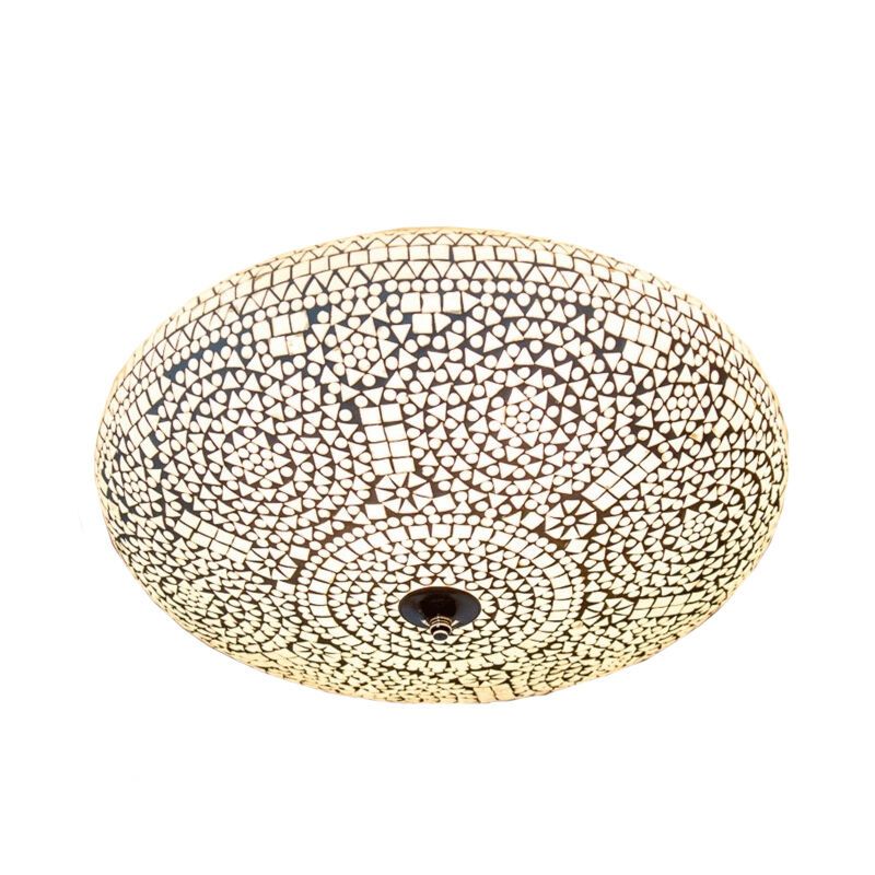 Transparante oosterse plafonnière mozaïek, Annas