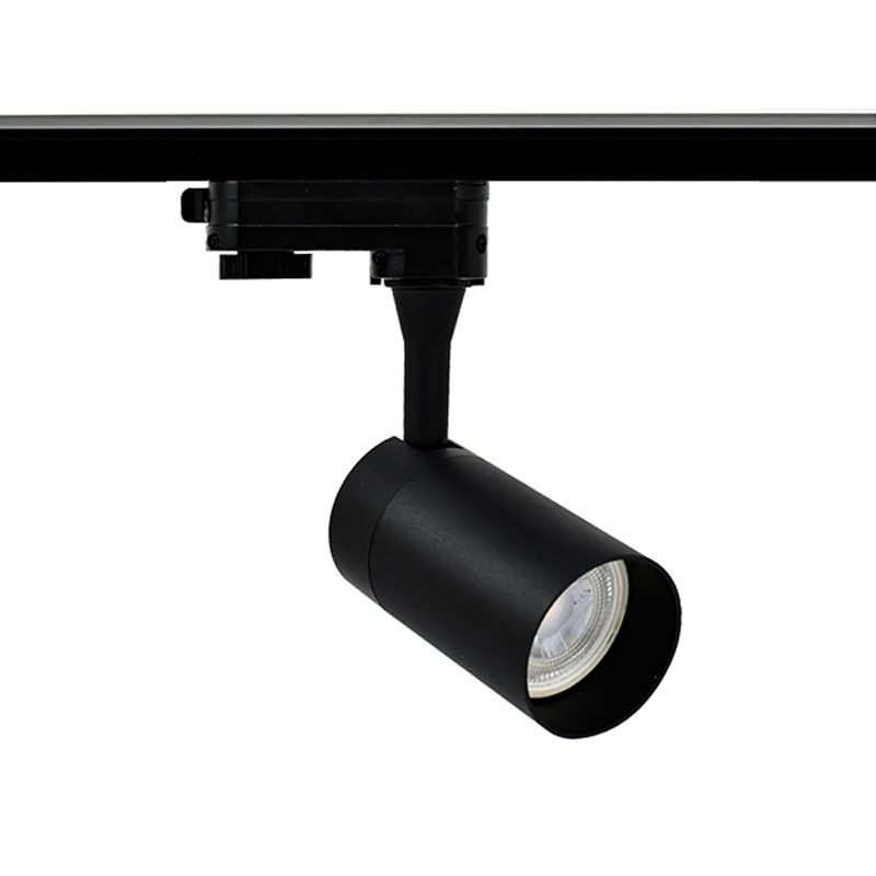 Zwarte 3-fase spot Ylva, Pro