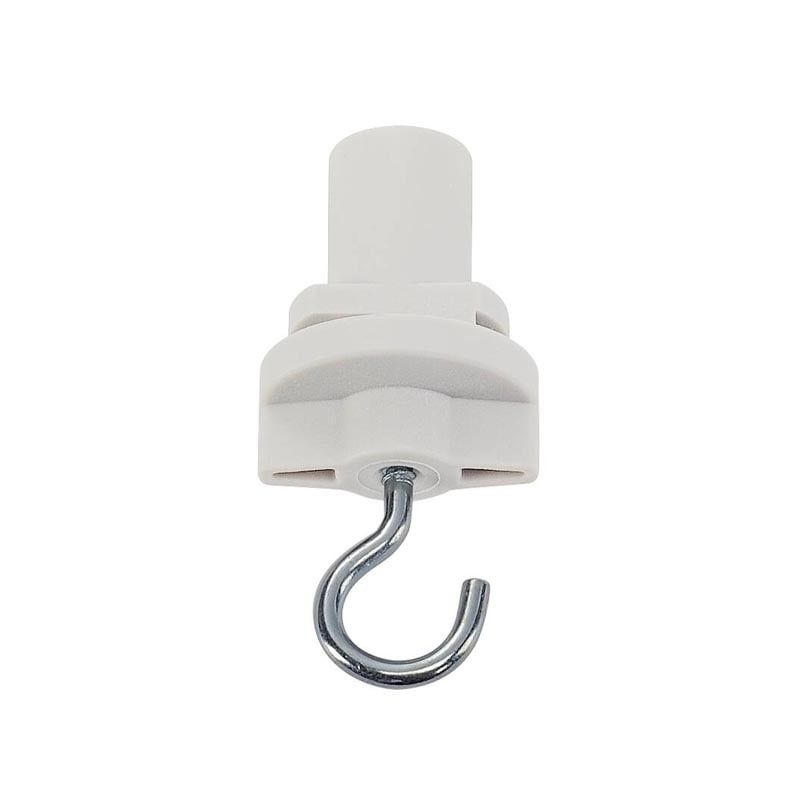 3-fase adapter met haak, wit, Pro 3-fase adapter met haak, wit, Pro