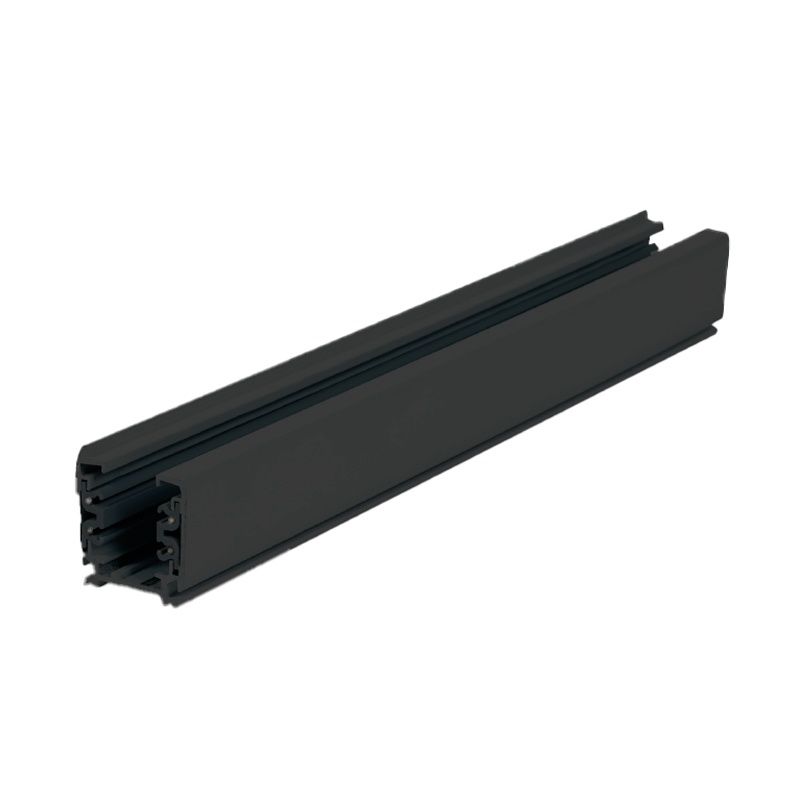 3-fase rail, 1,5 meter, zwart, Pro