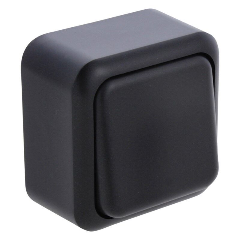 Q-Link opbouwschakelaar wissel, zwart Q-Link opbouwschakelaar wissel, zwart