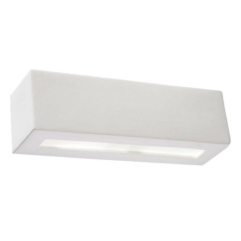 Moderne up down wandlamp Emmaly, wit, keramiek Moderne up down wandlamp Emmaly, wit, keramiek