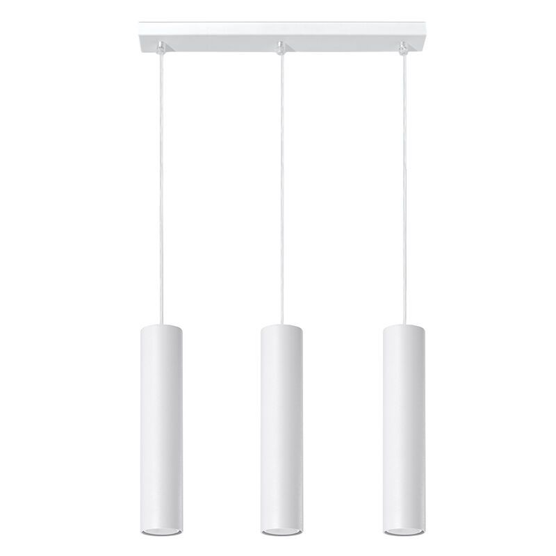 Witte hanglamp Harley, aluminium, 3L