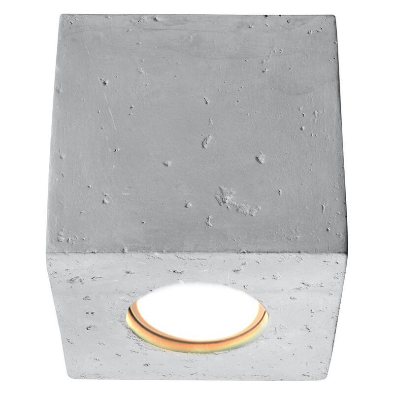 Betonnen opbouwspot Andro, grijs