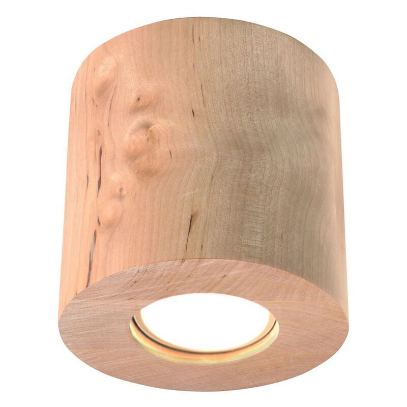 Landelijke opbouwspot Amely, bruin, hout Landelijke opbouwspot Amely, bruin, hout