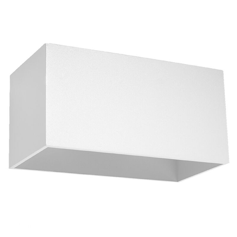 Witte up down wandlamp Andro, aluminium Witte up down wandlamp Andro, aluminium